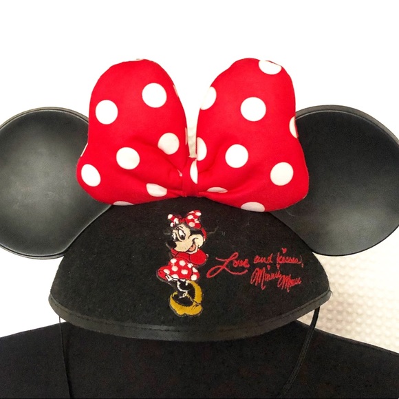 Minnie Mouse Ears Bow Hat Youth size - Picture 2 of 5
